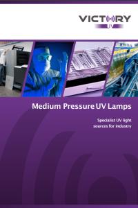Medium Pressure UV Lamps