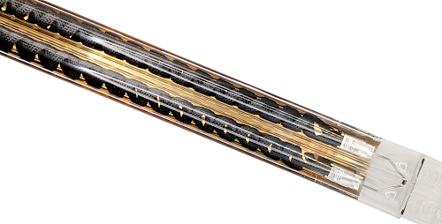 Medium Wave Carbon Twin Tubes by Victory Lighting